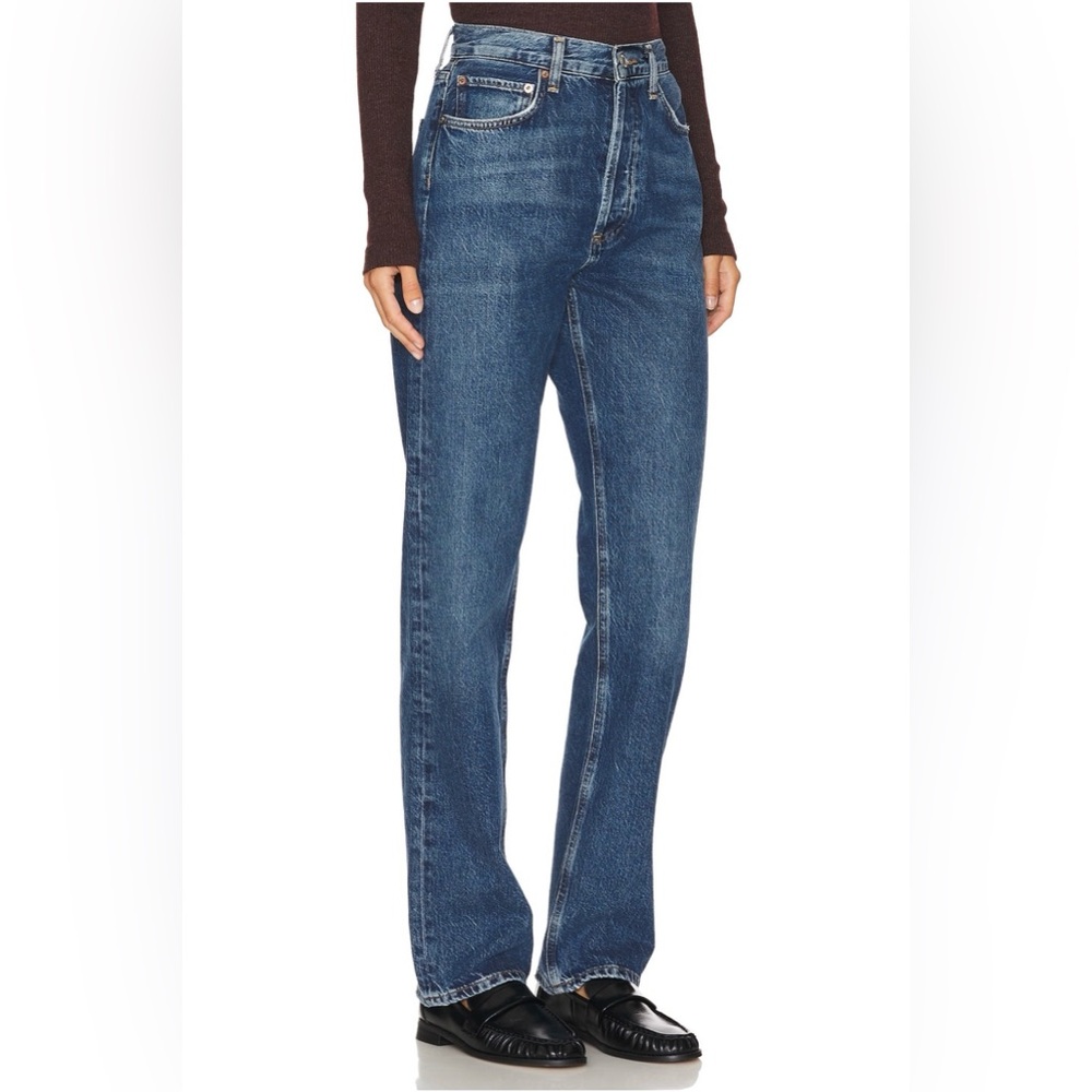 AGOLDE 90s Pinch Waist High Rise Straight Jeans in Control - Picture 2 of 6